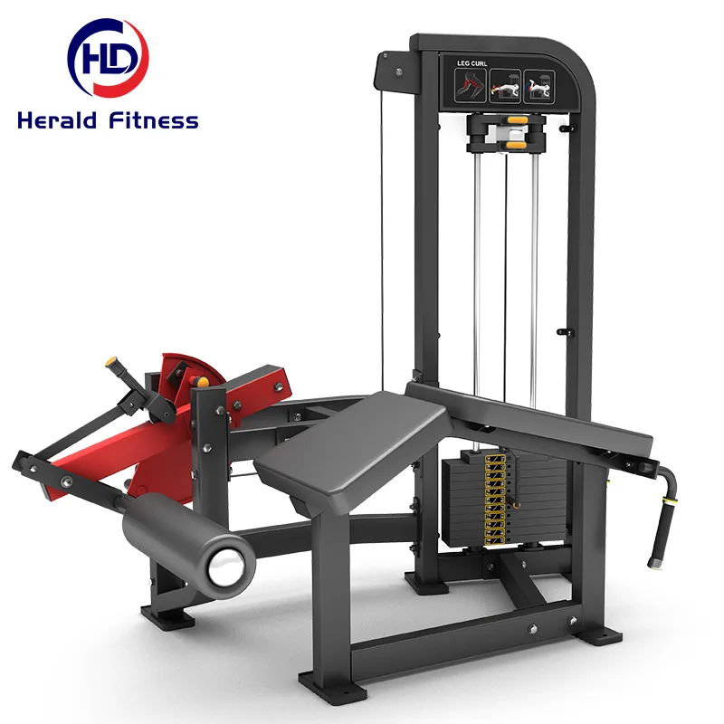 Wholesale Price Customized Color  Pin Selection Ningjin Fitness Equipment Workout Prone Leg Curl For Bodybuilding
