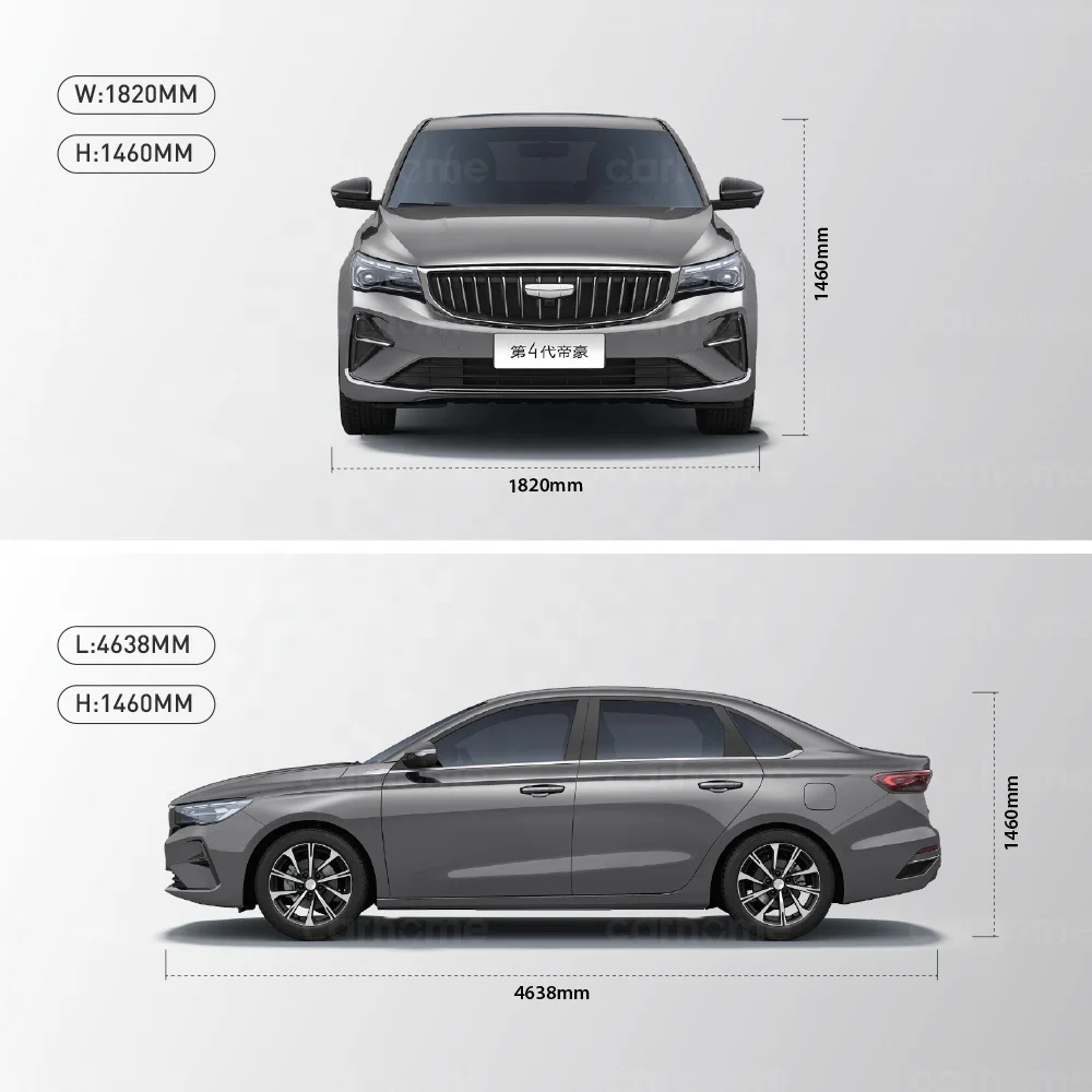 Geely Cars Emgrand Cabine Simples 2.0 2024 2025 New Energy Sedan Automobile Trade