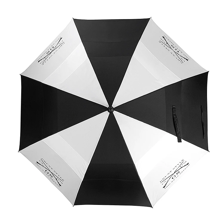 Good sale Golf team black and white umbrella rain umbrellas for sale