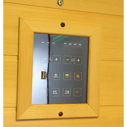 High Quality Traditional Indoor Infrared Sauna Home Dry and Shower Combined Room