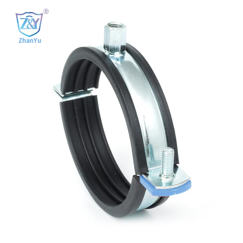 Factory price pipe clamp M8+M10 heavy duty hose clamps pipe fittings
