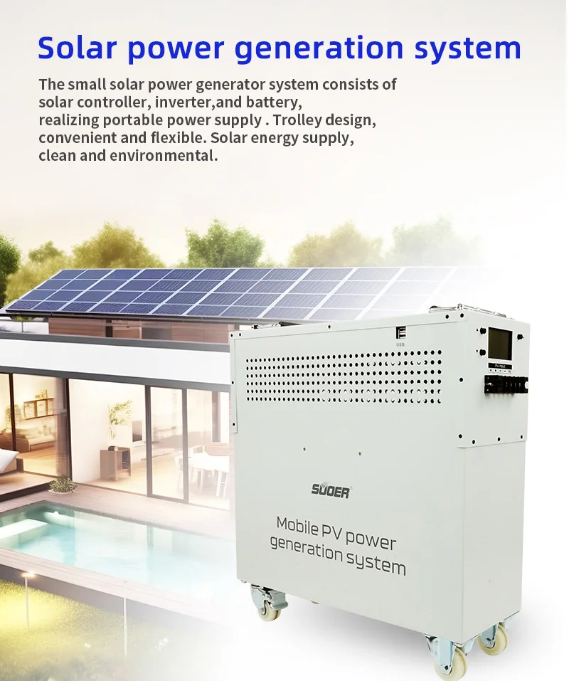 Suoer SCC-500 Power Station 500W 1000W 2000W 3000W 110V 220V All In One Home Portable Solar Power Generator