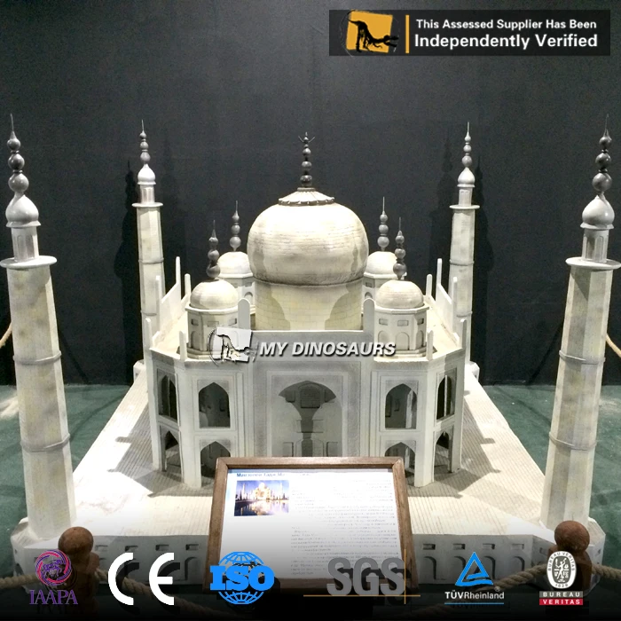 MYDINO Miniature model Landmarks Taj Maha Sculpture