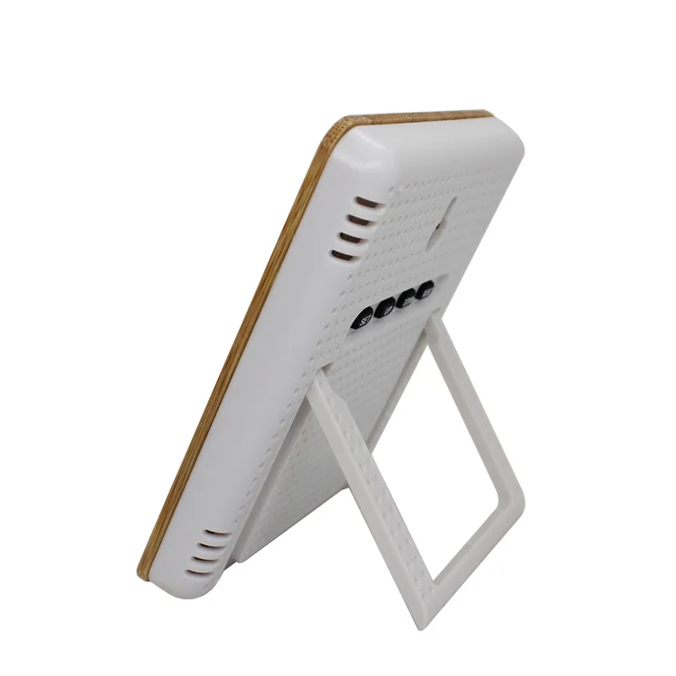 Multi function Temperature and Humidity Display Smiley Face Weather Forecast Alarm Clock