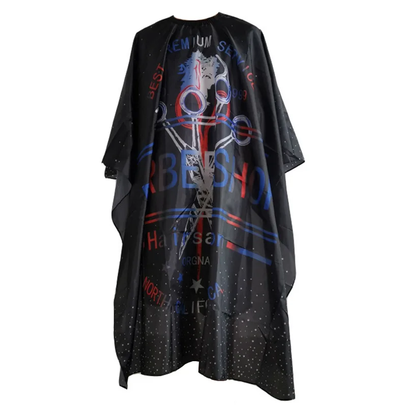 Hairdressing Apron Wrap Gown Cool Cutting Hair Waterproof Cloth Salon Barber Cape Hairdressing Hairdresser Apron Haircut Capes
