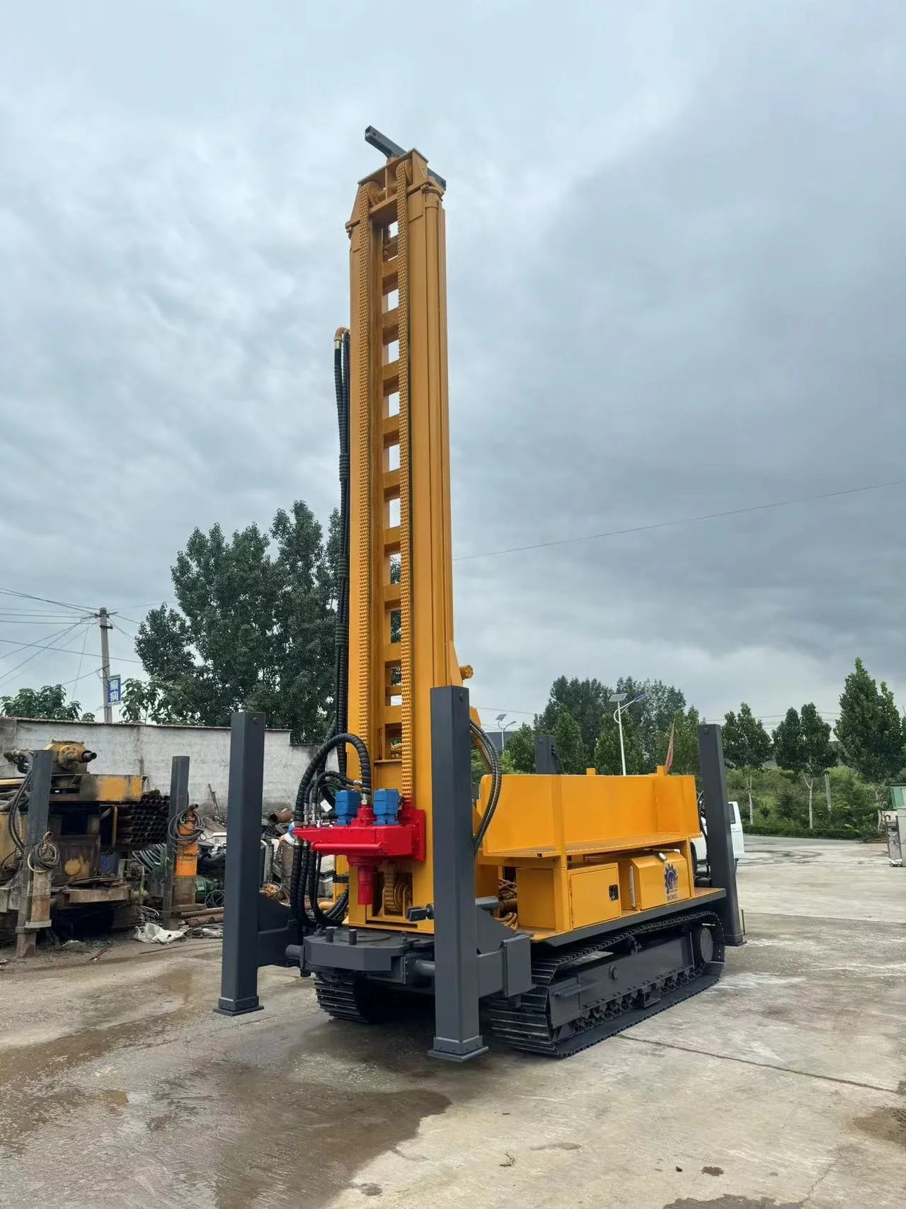 BDM-1000ell drill rig For Water Well 1200m Perforadora  Water Borehole Drilling Machine Water Well drill rig Machine