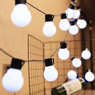 Cross-border light string Edison bulb LED transparent lamp ins romantic atmosphere decorative