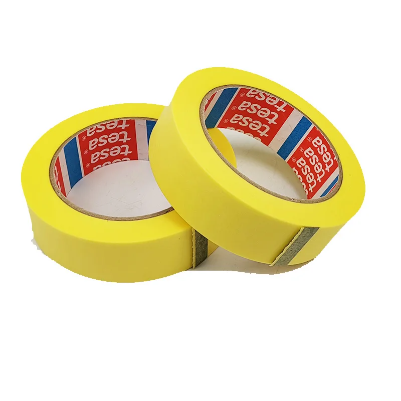 Hot Sale Yellow  Professional Precision Painter Thin Masking Tape