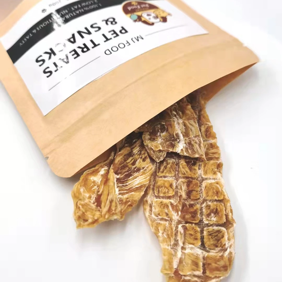 Dog Food Dried Chicken Jerky/ Strip Adult Pet Food Dog Treats  400g/bag