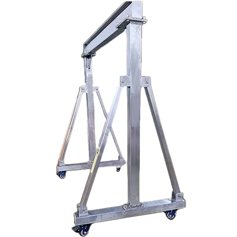 Portable 1T 2T 3T 5T 7.5T 10T Mobile Aluminium Alloy Electric Wireless Remote Control Support Frame Gantry Crane