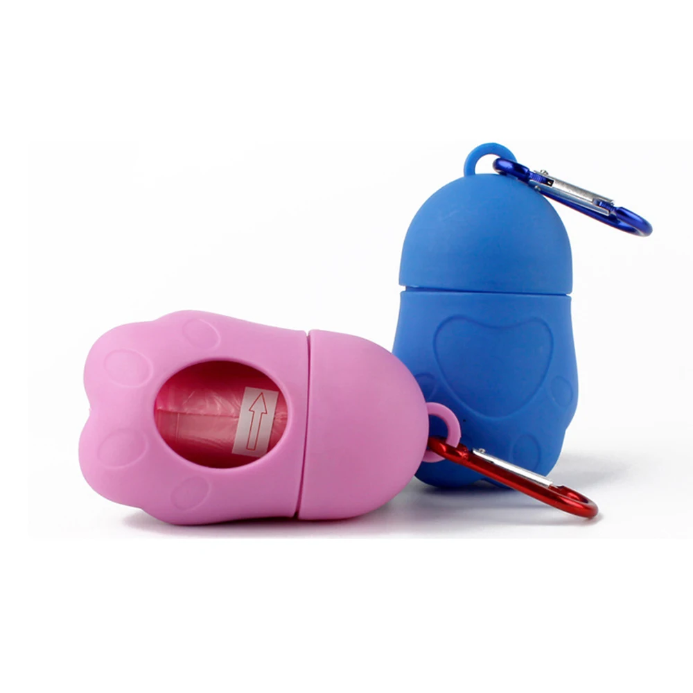 
New pet trash bag dog picker cat dispenser trash box shit pick up cleaning supplies 