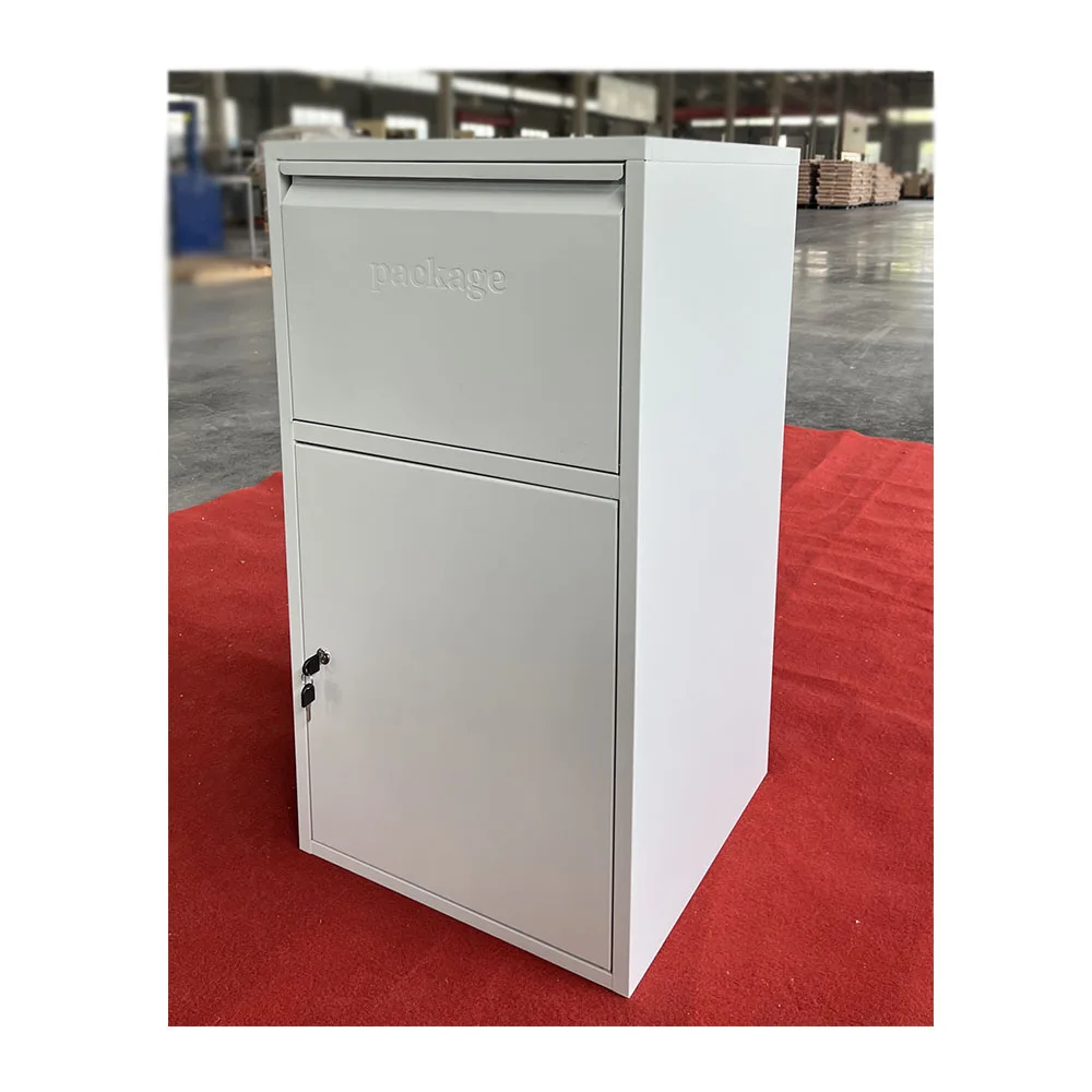 FAS-158  Outside home large package metal letter mail mailbox post wall mount outdoor smart steel parcel delivery drop box