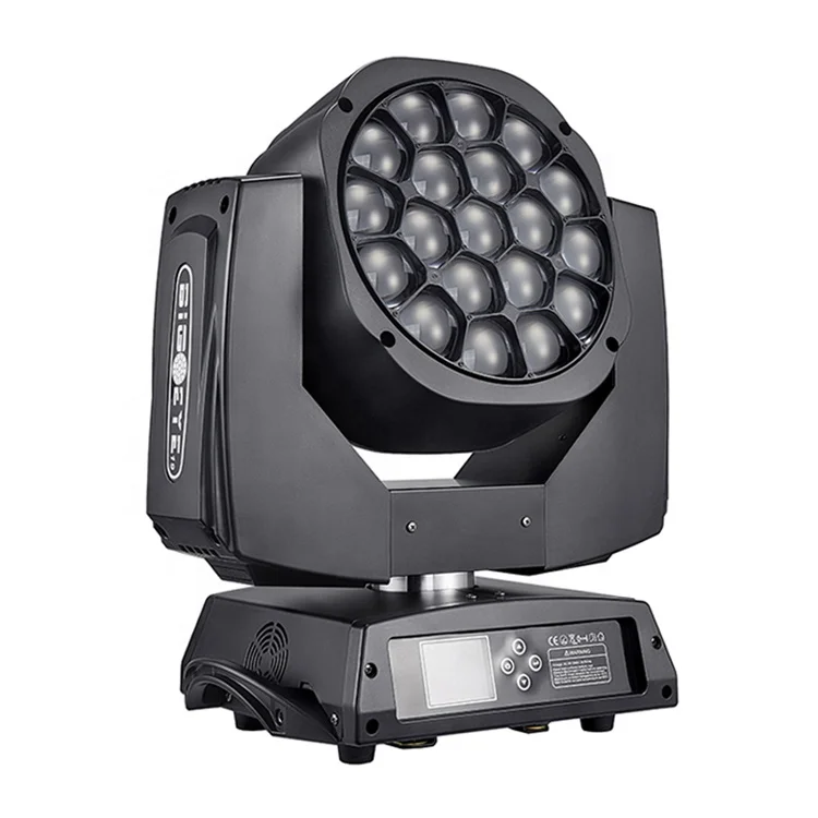 DJ lighting equipments B eye 19*15w K10 RGBW led moving head light led stage light for disco