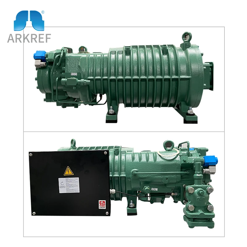 Semi Hermetic Screw Bitzer Refrigeration Compressor HSN HSK Price For Cold Room 60hp 70hp 75hp 80hp 90hp 125hp 140hp 160hp 180hp