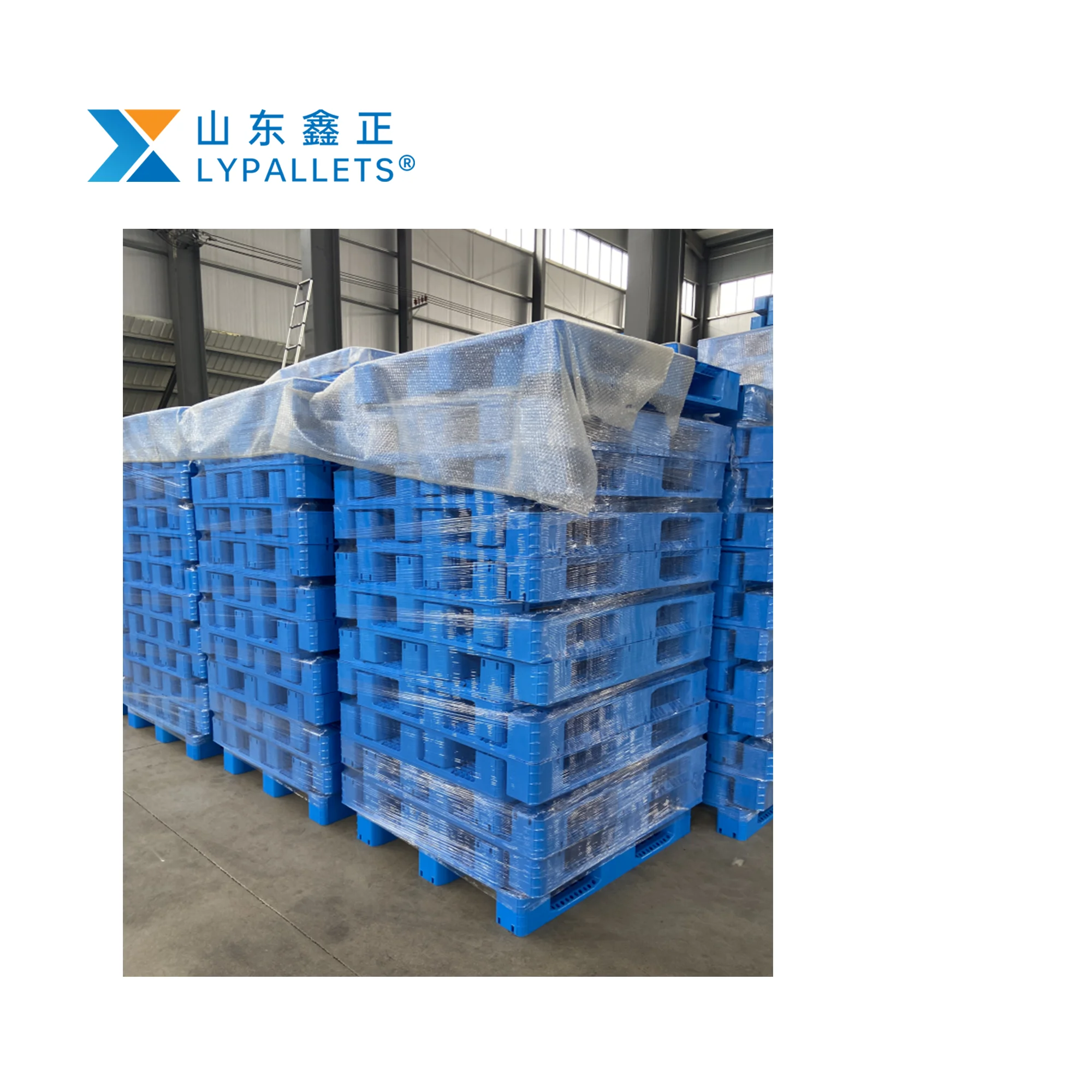 LYPALLETS 1300*1300*150 мм шесть дорожек сверхмощный евро поддон Китай пластиковый производитель для хранения