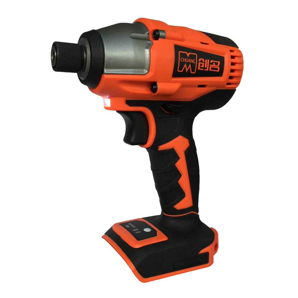 High Quality 260 N.M 3200 BPM Brushless DC Impact Screwdrivers Drill Cordless Battery Power Tool