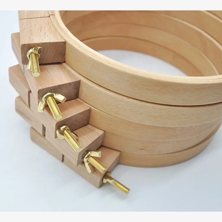 Thicken Round Wooden Embroidery Hoop