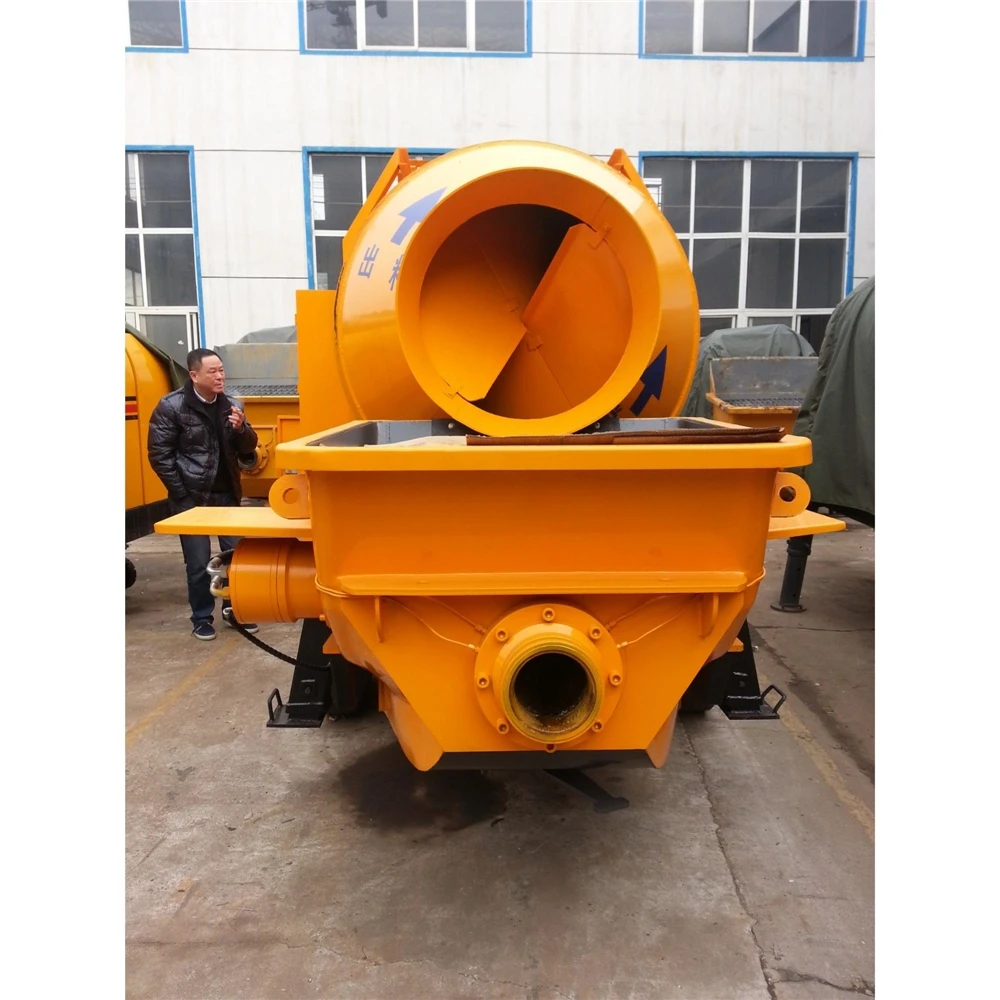 
Self-loading Price Of Hino Mixer Truck Cement Mixing Transiter Bigger 0.5m3 Hopper Diesel 37kw Engine Concrete Pumps Trailer 