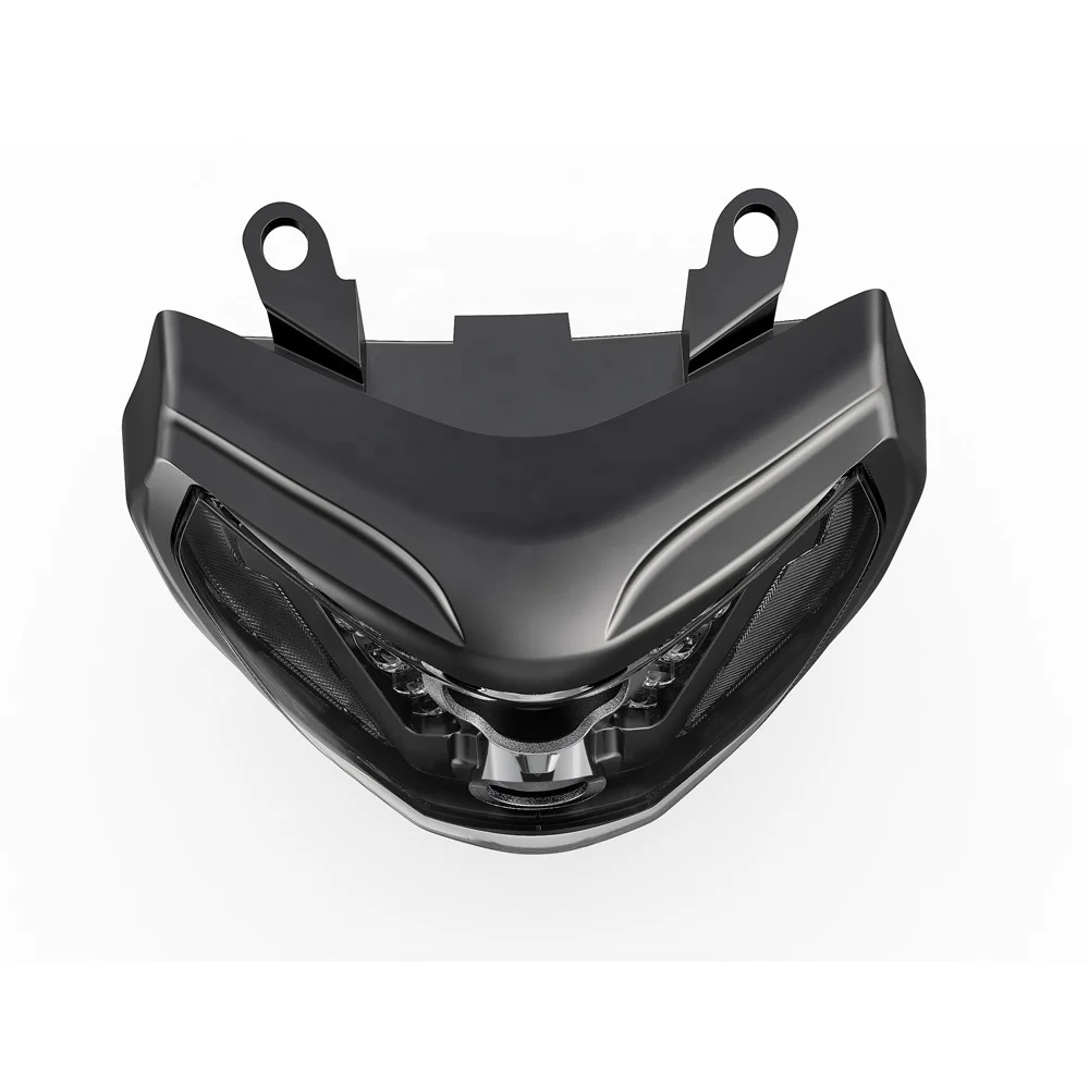 Светодиодные фары для Yamaha MT 09 FZ 09, аксессуары для мотоциклов, передняя светодиодная фара с белым ДХО