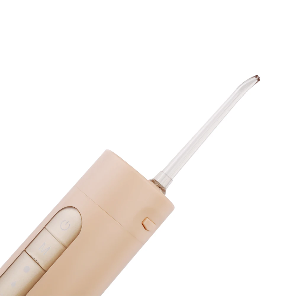 Portable water jet spray for deep teeth cleaning, cordless type C charging 200ml mini oral irrigator water flosser with 4 modes