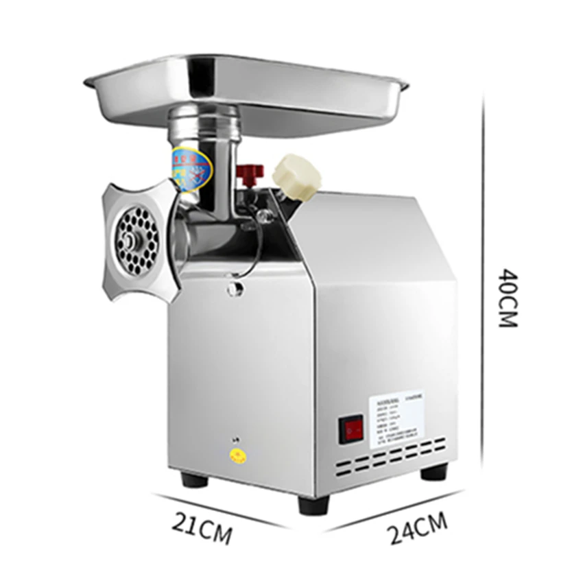 Stainless steel electric meat grinder machine meat mincer