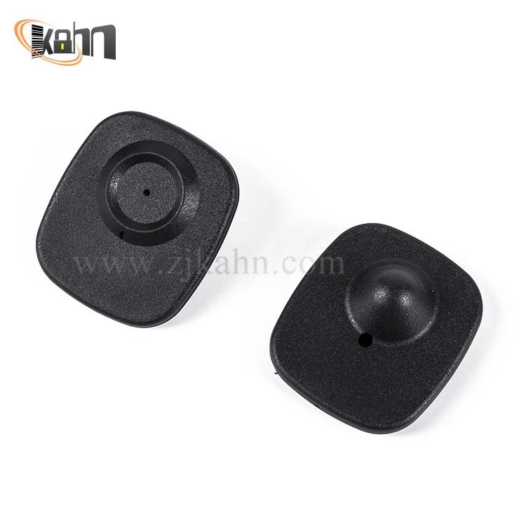Electronic eas rf anti theft magnetic black mini square