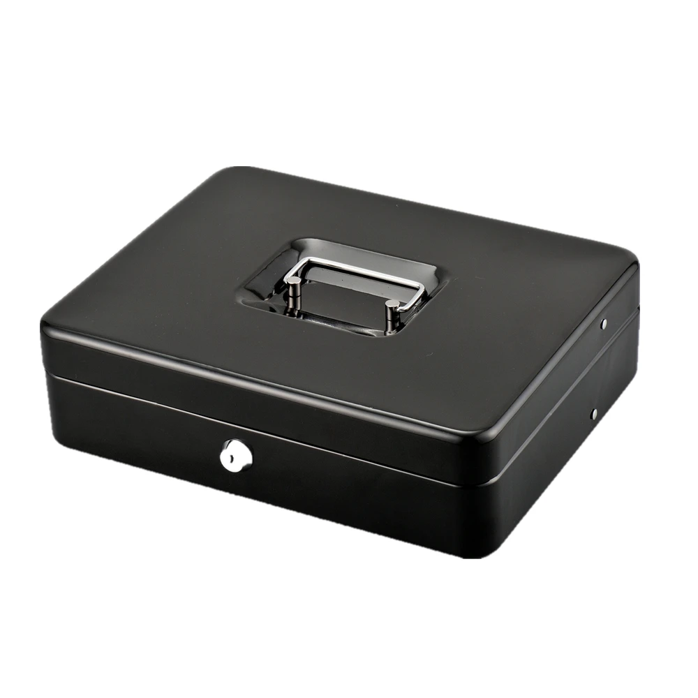 Сейф для денег, коробка для наличных денег с новой крышкой, лоток и крышка для монет с 5 ячейками