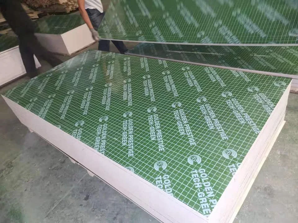 9mm,12mm,15mm,18mm,20mm,21mm Construction Plywood PP Plastic Cover Sheet