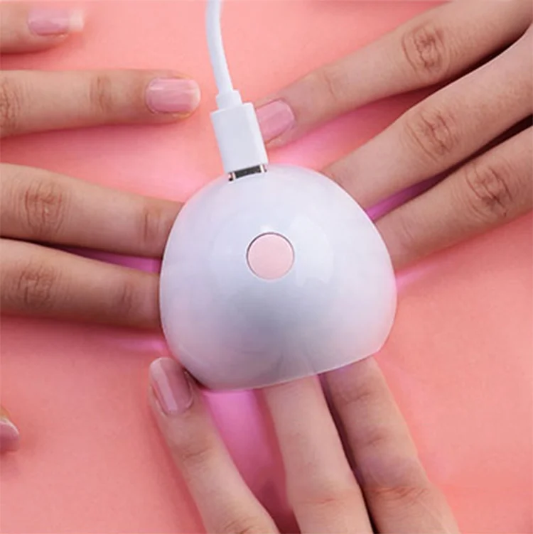 Portable UV Nail Lamp Dryer Gel Nail Polish Dryer UV LED Light Rechargeable Gel Lamp Nail Dryer