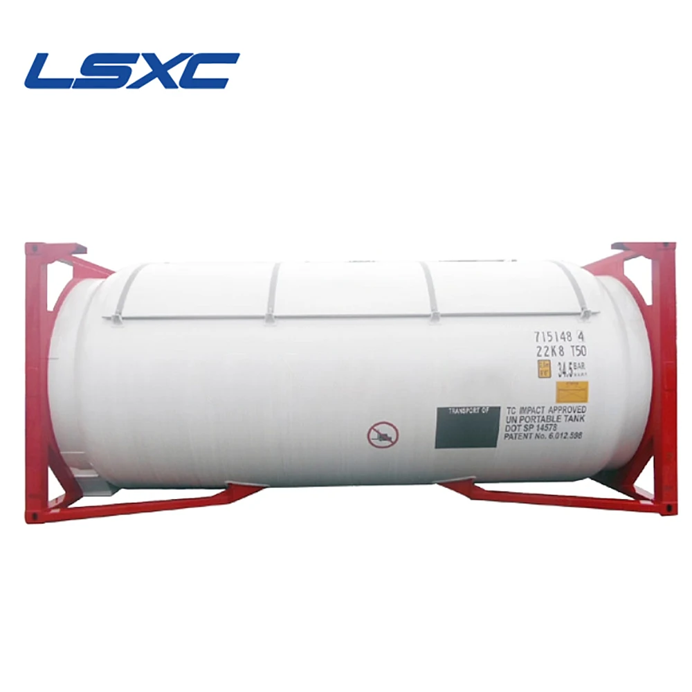 Лидер продаж, контейнер для жидкого газа ISO 20 футов T50 LPG/Isobutane/Ammonia/CO2/ Other