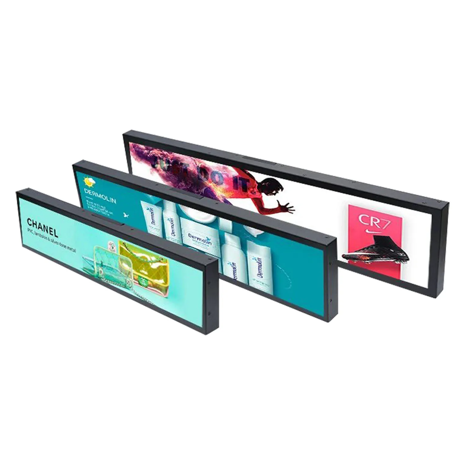 Фабрика OEM рекламный экран Digital Signage супермаркет бизнес-реклама светодиодный дисплей полка интернет-Реклама Displayer