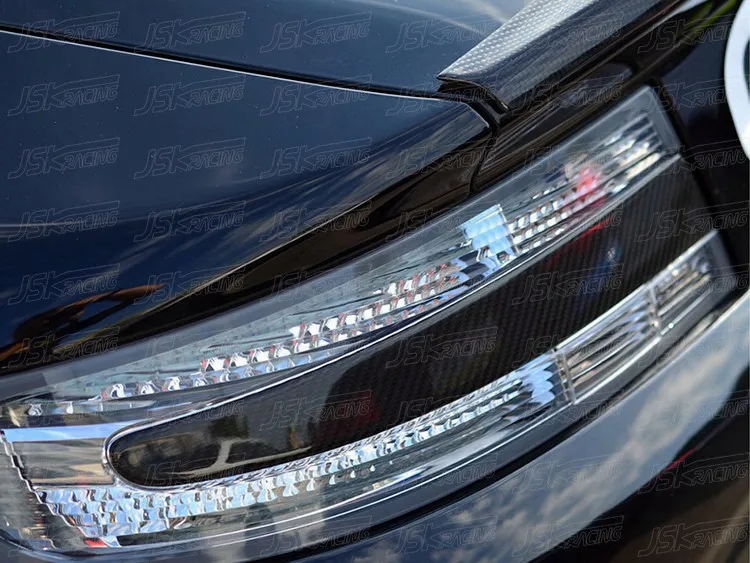 DRY CARBON FIBER REAR LIGHT DECORATIONS FOR 2007-2015 ASTON MARTIN VANTAGE S V8