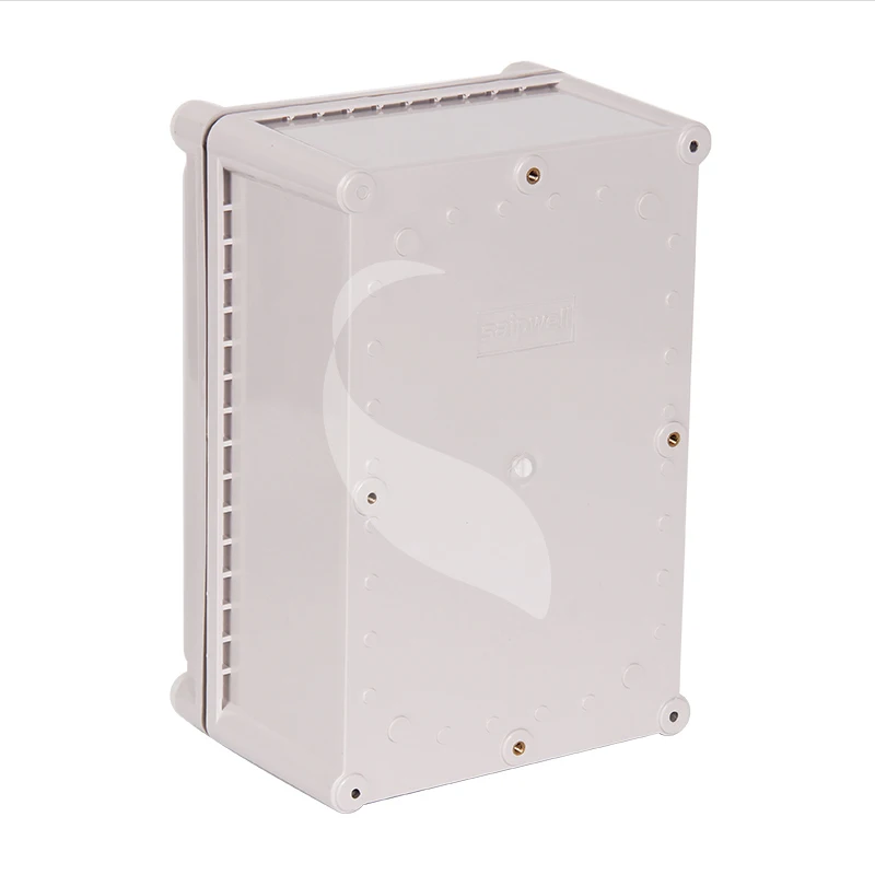 Saipwell Clear ABS Electrical Boxes Plastic CE Electrical Box Size China Supplier Electric Plastic Junction Box