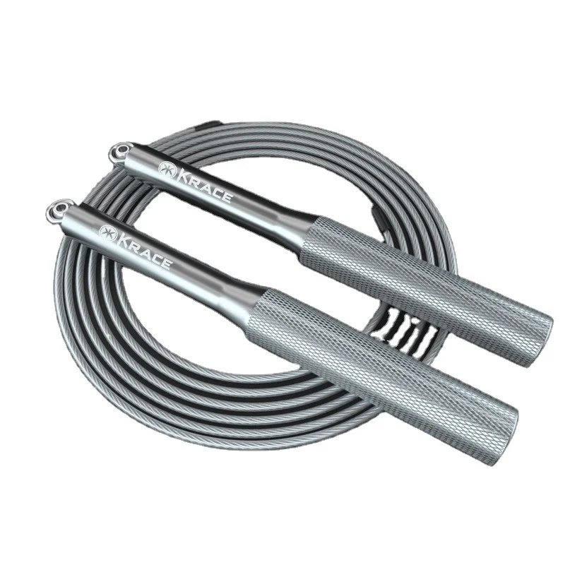 
Krace crossropes Fitness adjustable Training Exercise Speed Steel Wire weighted buy heavy professional Skipping Jump Rope 