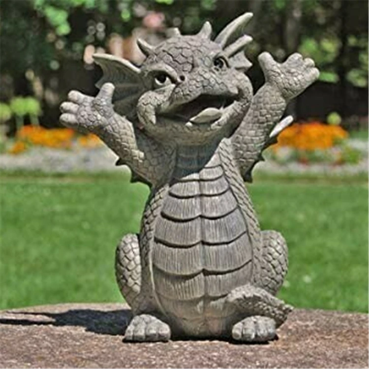 Good Figurines Mini Dragon Statue Miniature Dinosaur Resin With High Quality