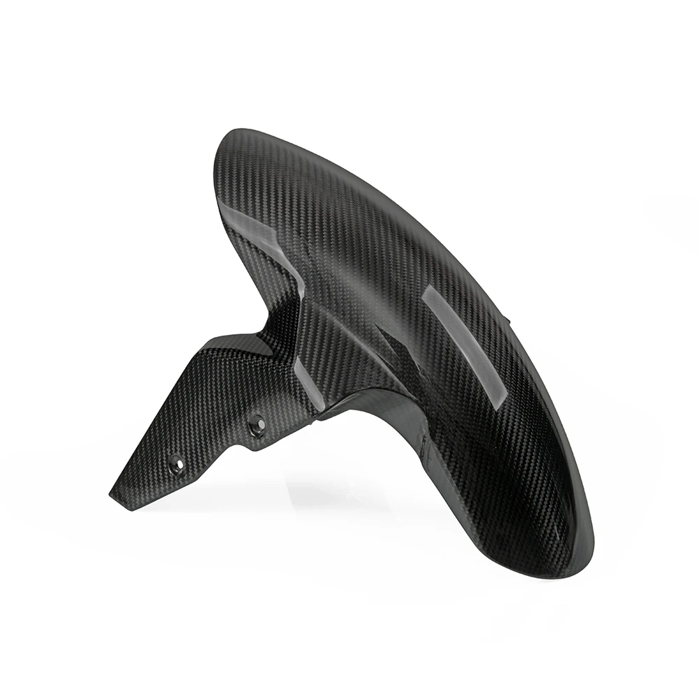 100% Carbon Fiber  Front Fender Replacement S1000RR /S1000R/ HP4/  S1000XR In Twill Weave 100% glossy finish  black