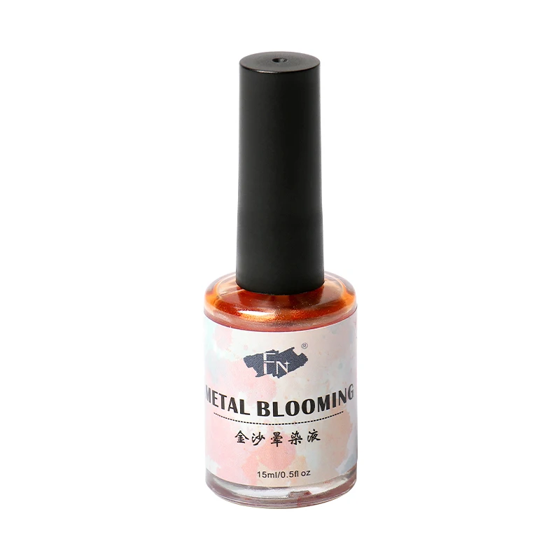 FN High quality colorful Magical watercolor ink polish blooming gel Nail Polish Amber Blossom Gel