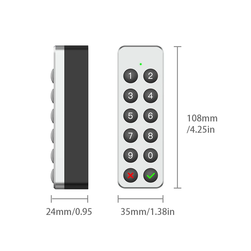 Уличная сенсорная клавиатура Wehere, аксессуар, синий зуб, автономный доступ к двери для смарт-замка