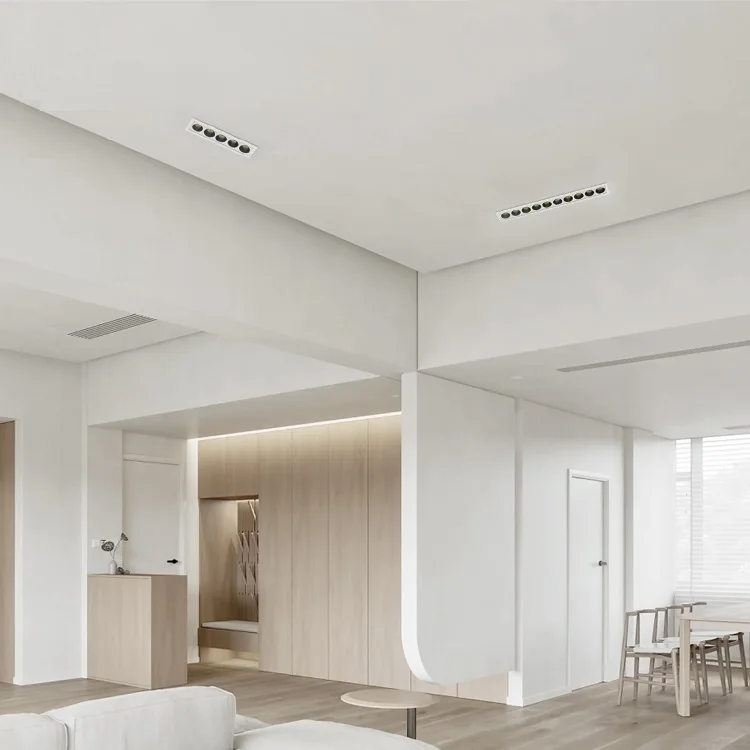 Indoor 3w 6w 9w 12w 15w 25w 1head 2heads 3heads 4heads 5heads 10heads Embedded Aluminum Led Grille Lights