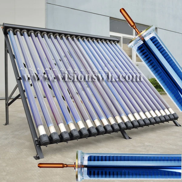 SS-ALN-CU coated aluminum absorber controller for solar collector in good performance