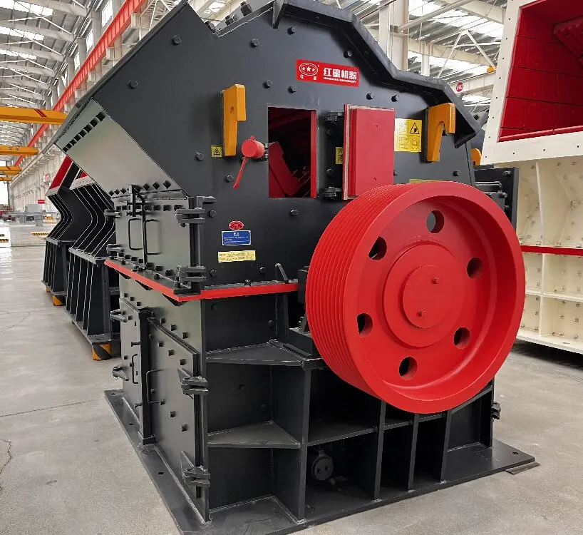 Preferential tertiary impact crusher PXJ 0804 800X400 used for fine crushing of medium and low hardness materials