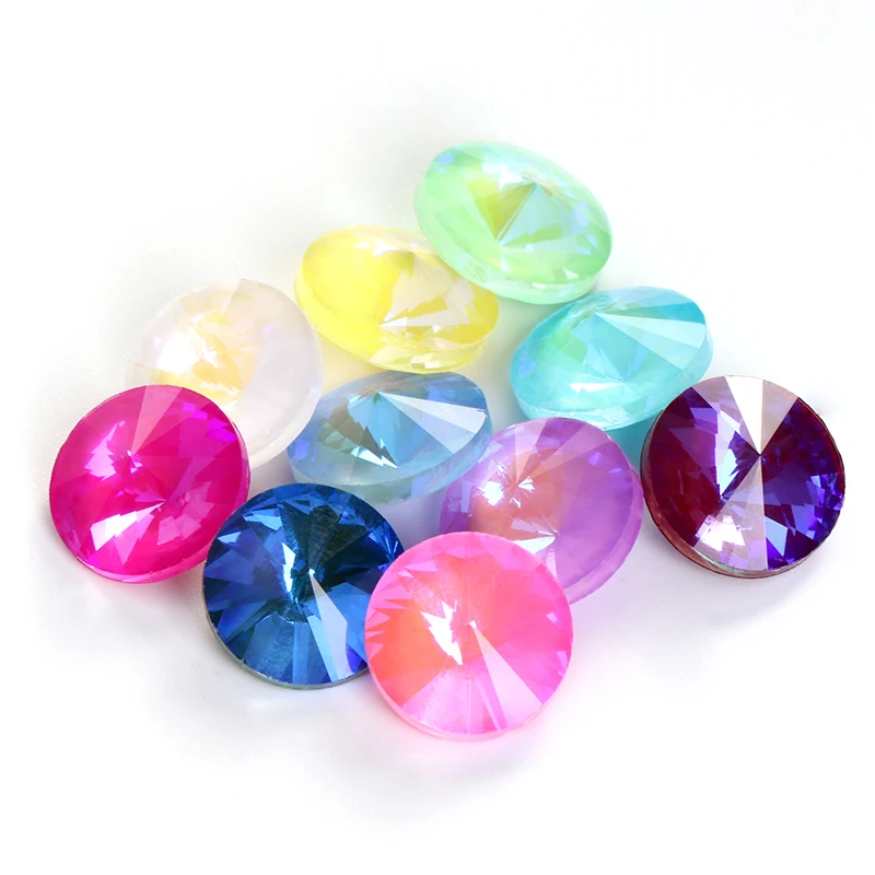Xichuan MI Series Rivoli K9 Glass Fancy Rhinestones for Clothing Decoration Garment Jewelry Making