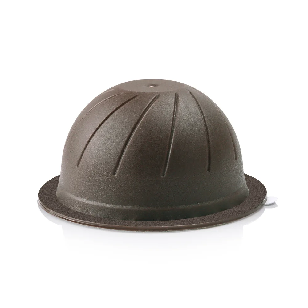 Reusable coffee capsule for nespresso vertuo empty capsule with foil refilble coffee pods