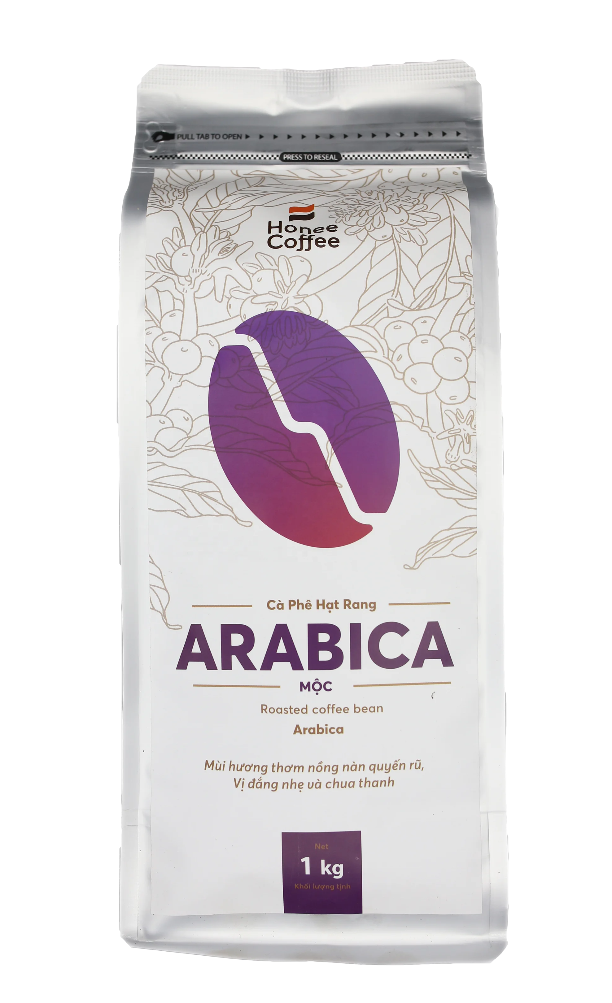 Honee Coffee brand Vietnam Arabica coffee - Roasted coffee beans high quality with competition price