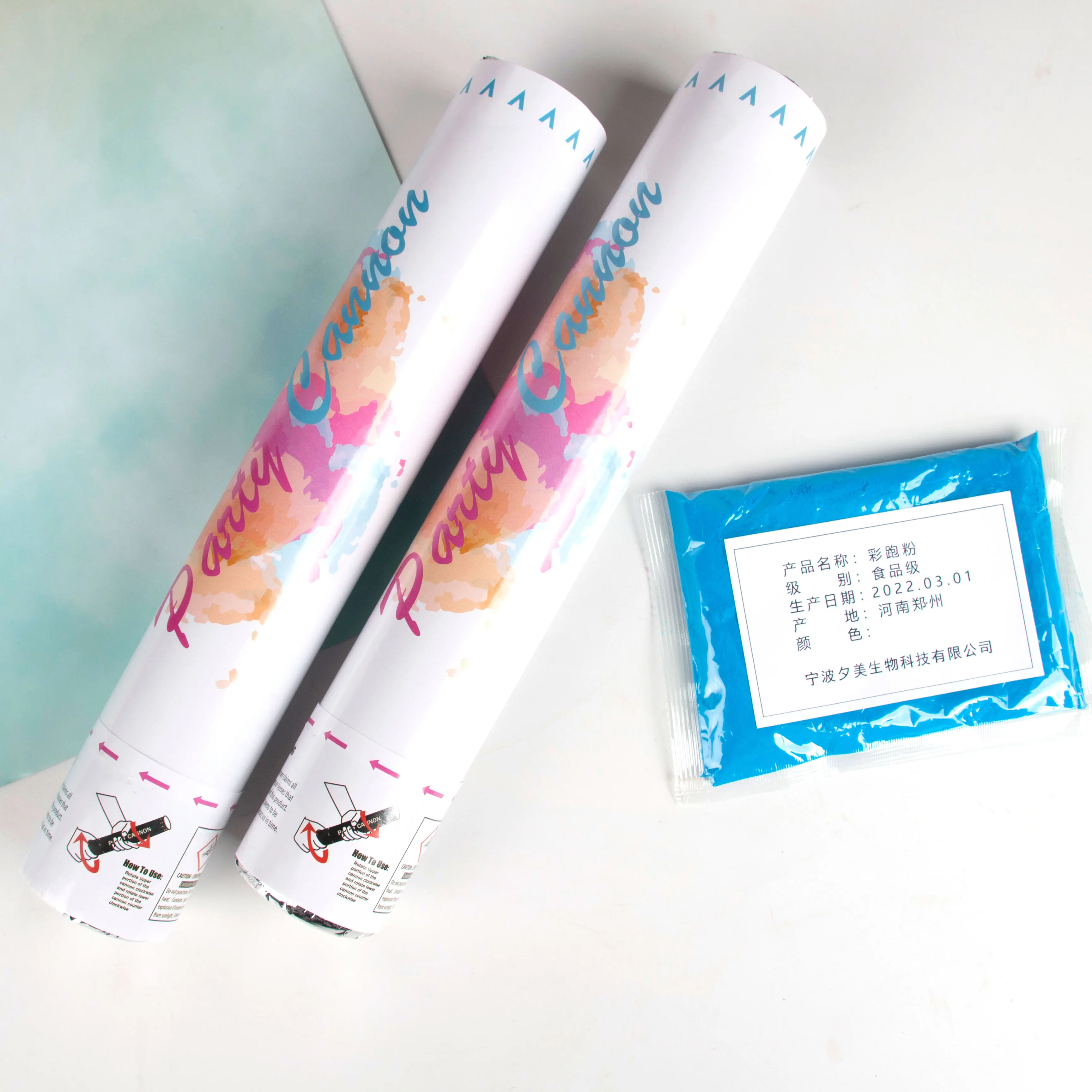 Wholesale Factory Top Quality Compressed Air Party Biodegradable Cannon Confetti Popper Eco-friendly For All Festival