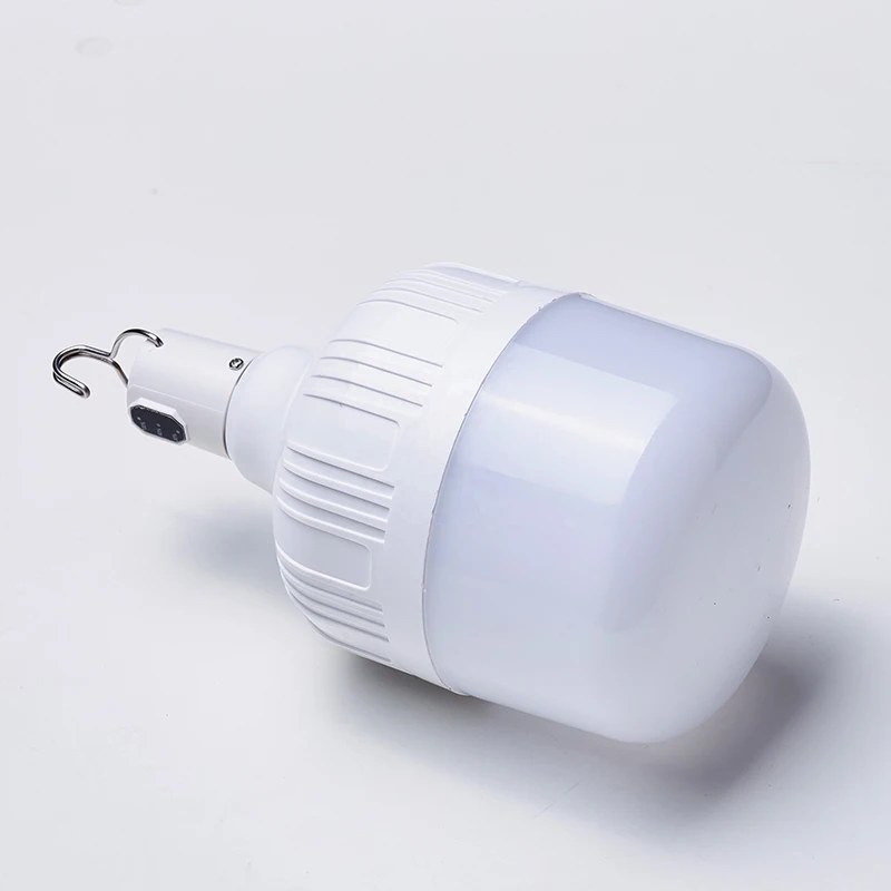 20W Led Emergency Bulb Light Rechargeable Portable Led Tent Lamp for Outdoor Camping Blackouts Emergency