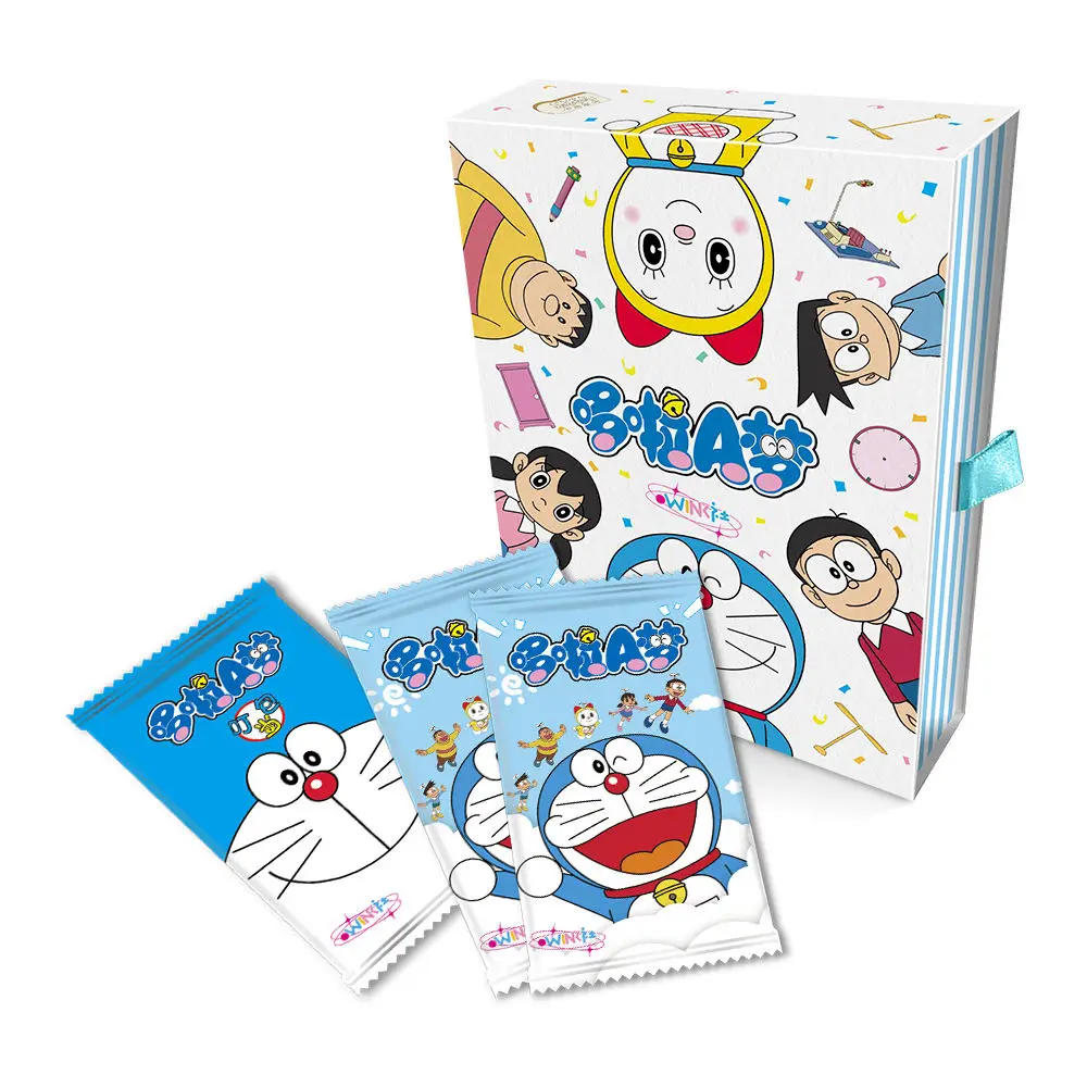 wholesale 36 box Child Kids Birthday Gift girl Minamoto Shizuka Game Cards Christmas Nobita Nobi Doraemon Collection Cards