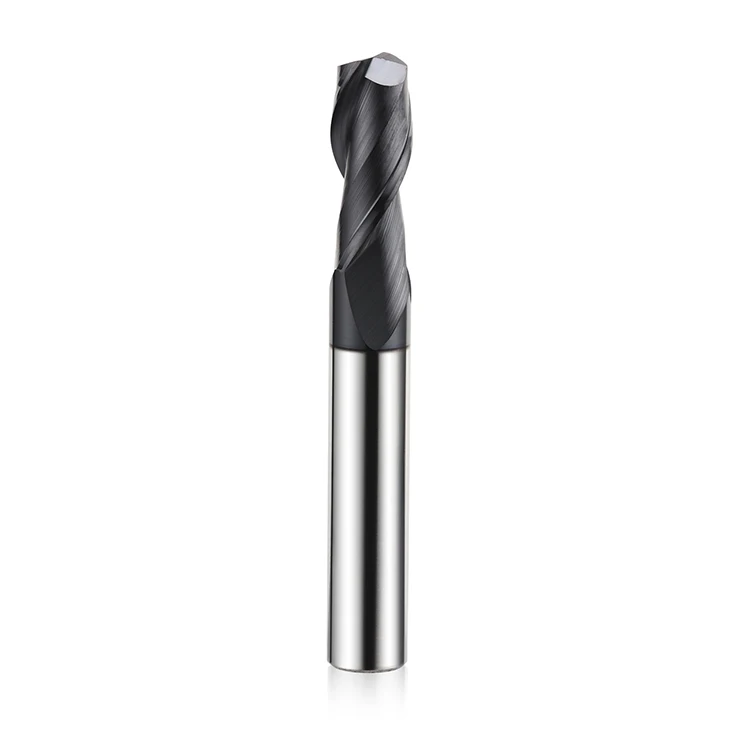 ZHY High quality high hardness hrc55 hrc60 hrc65 hrc70 oem 3/8 1/4 1/2 imperial inch size carbide square flat endmill