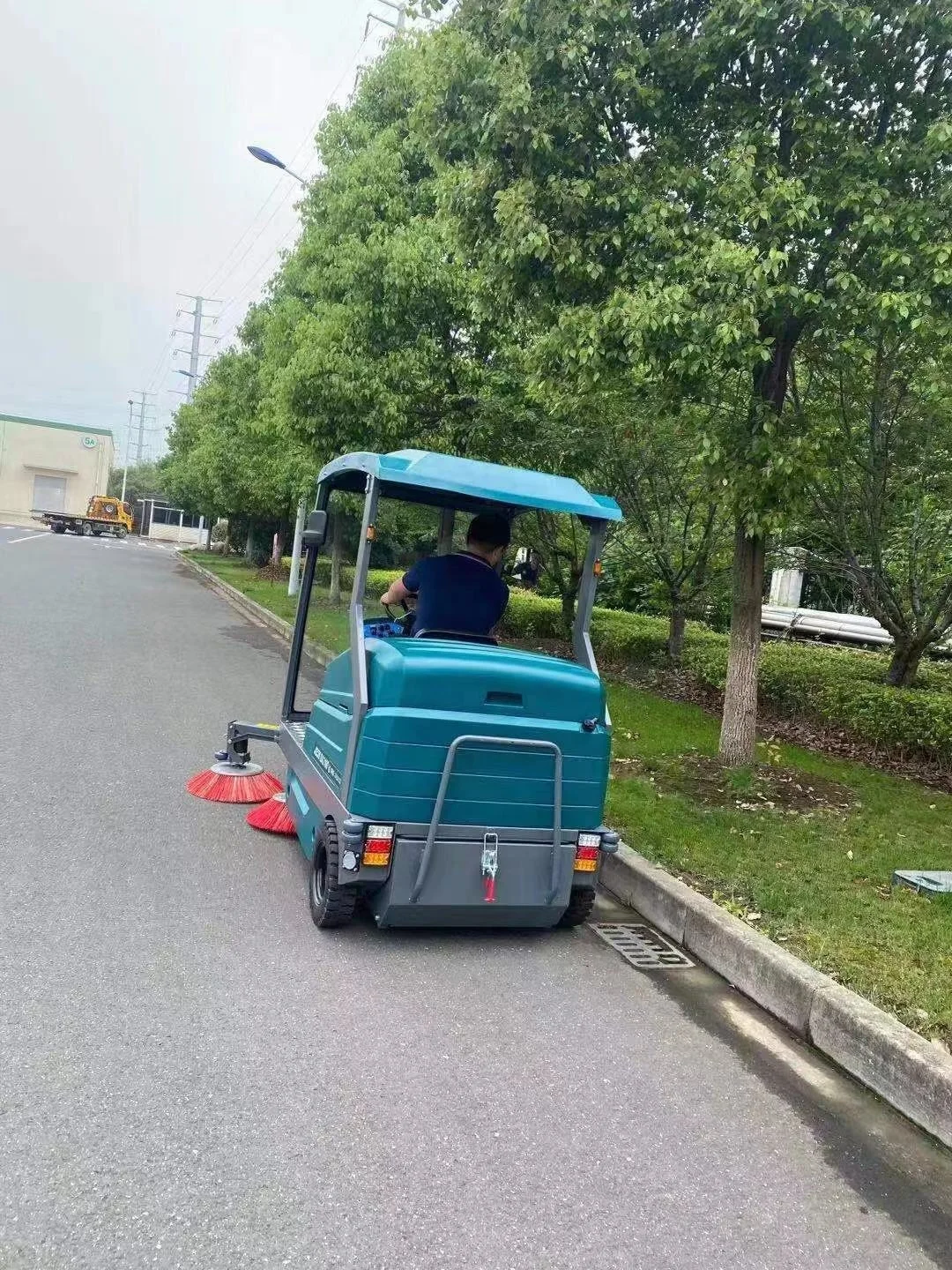 mechanical floor sweeper electric sweeping sweeper driving type electric sweeper