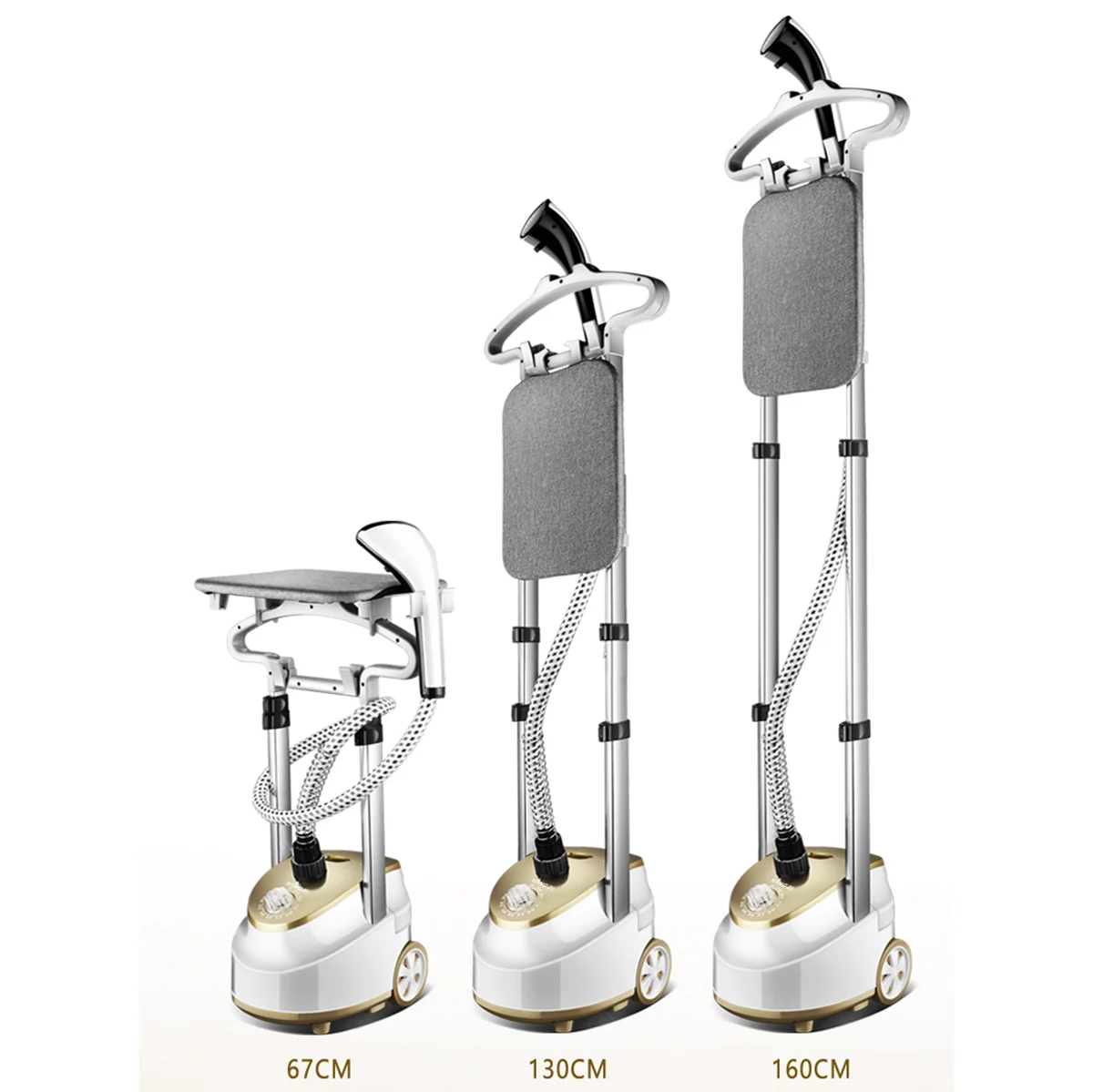  High Quality 1800W Gold Fabric Household Handheld Iron Clothes Machine Garment